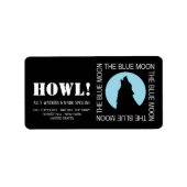 Das Blaumond-Label Adressaufkleber (Vorne)