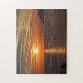 Das Blaze des Sonnenuntergangs - 11x14 - 252 Stk. Puzzle (Vertikal)