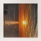 Das Blaze des Sonnenuntergangs - 20x20 - 676 Stk. Puzzle (Horizontal)