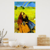 Das Blinde Mädchen ~ John Everett Millais Poster (Küche)