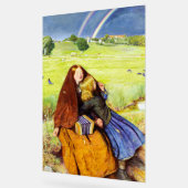 Das blinde Mädchen von John Everett Millais Acrylschild (Winkel)