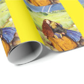 Das blinde Mädchen von John Everett Millais Geschenkpapier (Rolleneckpunkt)