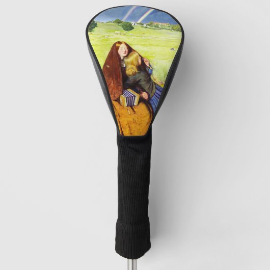Das blinde Mädchen von John Everett Millais Golf Headcover (Vorderseite)