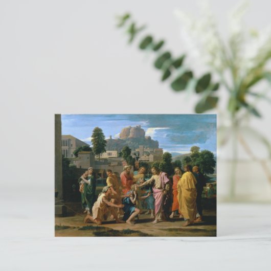 Das Blinde von Jericho Postkarte (Stehend Vorderseite)