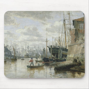 Das Blockhaus an Hamburg-Hafen, 1848 Mousepad