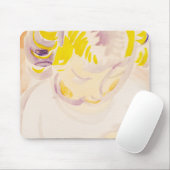 Das Blond Baby der Künstlertochter Mousepad (Mit Mouse)