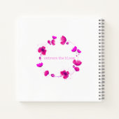 Das Bloom, Spiral-Notebook verkörpern Notizblock (Rückseite)
