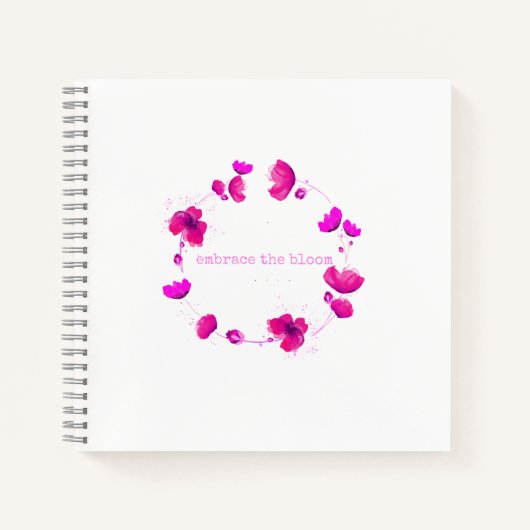 Das Bloom, Spiral-Notebook verkörpern Notizblock (Vorderseite)