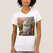 Das Blossom Bunny & Carrot Patch T-Shirt (Vorderseite)