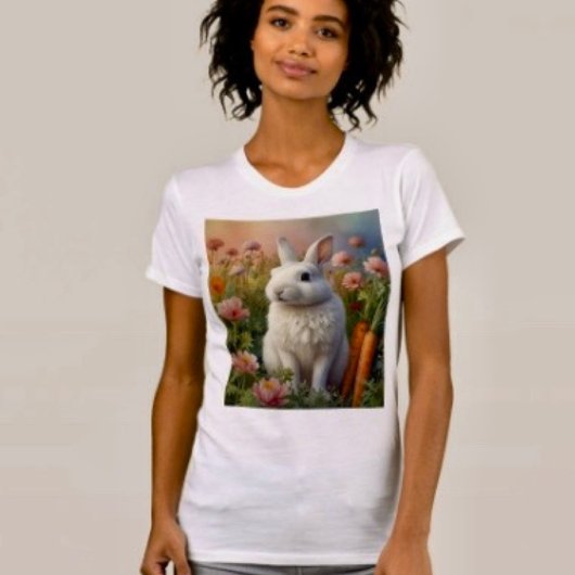 Das Blossom Bunny & Carrot Patch T-Shirt