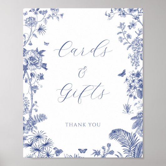 Das Blue Brautparty Table Sign Poster (Vorne)