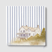 Das Blue Coastal Beach House - Chic Guest Informat Gästebuch (Rückseite)