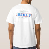 Das BLUES Herren Basic T-Shirt (Rückseite)