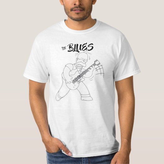 Das BLUES Herren Basic T-Shirt (Vorderseite)