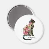 Das blühende Küchenmagnet Magnet (Vorderseite/Rückseite)