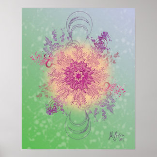 Das Blume Experiment (Digital) von Julian P. Flore Poster