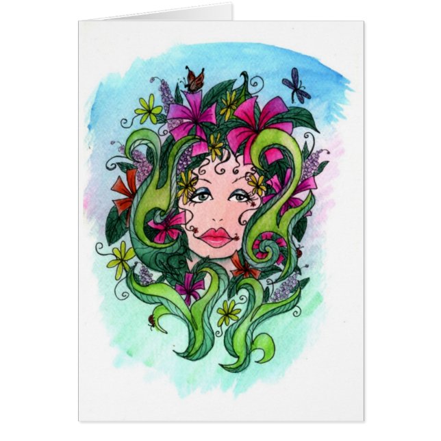 Das Blumen-Mädchen (Vorne)