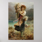 Das Blumenmädchen Poster (Vorne)