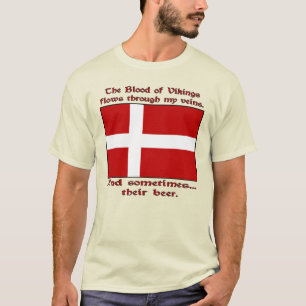 Das Blut der Wikinger fließt manchmal durch die Ad T-Shirt