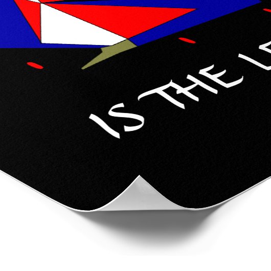 DAS BLUT DES 11. 9. POSTER (Ecke)