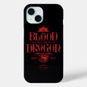 Das Blut des Drachen spielt dick Case-Mate iPhone Hülle (Rückseite)