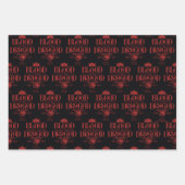 Das Blut des Drachen spielt dick Geschenkpapier Set (Vorderseite 3)