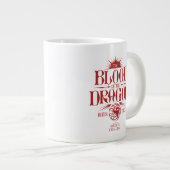Das Blut des Drachen spielt dick Jumbo-Tasse (Vorderseite Rechts)