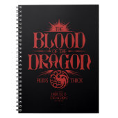 Das Blut des Drachen spielt dick Notizblock (Vorderseite)