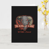 Das Blut einer Ziege wird die Teufelsziege schlage Karte (Gelbe Blume)