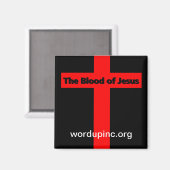 Das Blut Jesu Magnets Magnet (Vorderseite/Rückseite)