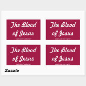 Das Blut Jesu Sticker (Blatt)
