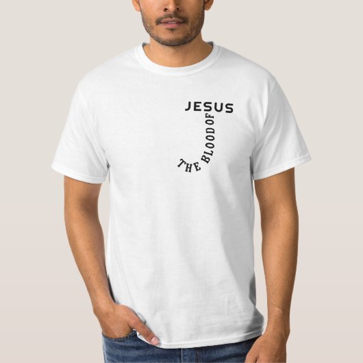 Das Blut Jesu T-Shirt (Vorderseite)