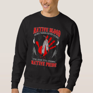 Das Blut läuft noch durch meine Venen. Sweatshirt