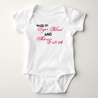 Das Blut und Adonis DNS des Tigers Baby Strampler