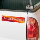 Das Blut von Jesus-Autoaufkleber Autoaufkleber (Auf Lkw)