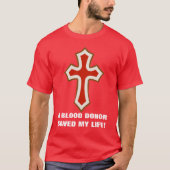 Das Blut von Jesus T-Shirt (Vorderseite)