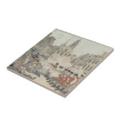 Das blutige Massaker - Paul Revere (1770) Fliese (Seite)