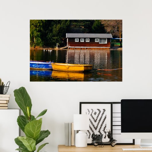 Das Boat House Südafrika Poster (Heimbüro)