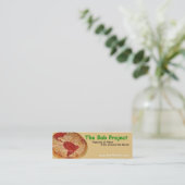 Das Bob-Projekt Mini Visitenkarte (Stehend Vorderseite)