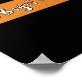 Das Bogus Bros Halloween-Heist-Box-Logo Poster (Ecke)