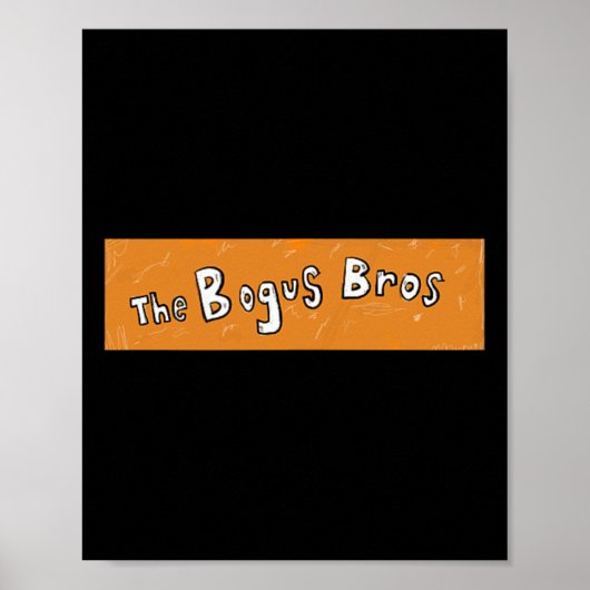 Das Bogus Bros Halloween-Heist-Box-Logo Poster (Vorne)