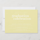 DAS BOLD-ABBILD | FOTO ABSCHLUSS INVITATION EINLADUNG (Rückseite)