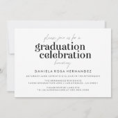 DAS BOLD-ABBILD | FOTO ABSCHLUSS INVITATION EINLADUNG (Rückseite)