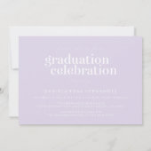 DAS BOLD-ABBILD | FOTO ABSCHLUSS INVITATION EINLADUNG (Rückseite)