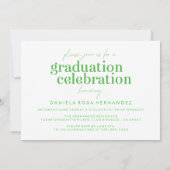 DAS BOLD-ABBILD | FOTO ABSCHLUSS INVITATION EINLADUNG (Rückseite)