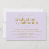 DAS BOLD-ABBILD | FOTO ABSCHLUSS INVITATION EINLADUNG (Rückseite)