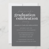 DAS BOLD-ABBILD | FOTO ABSCHLUSS INVITATION EINLADUNG (Rückseite)