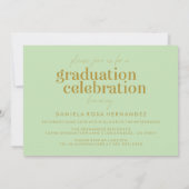 DAS BOLD-ABBILD | FOTO ABSCHLUSS INVITATION EINLADUNG (Rückseite)