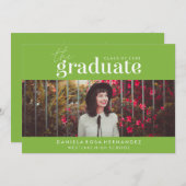 DAS BOLD-ABBILD | FOTO ABSCHLUSS INVITATION EINLADUNG (Vorne/Hinten)