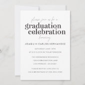 DAS BOLD-ABBILD | FOTO ABSCHLUSS INVITATION EINLADUNG (Rückseite)